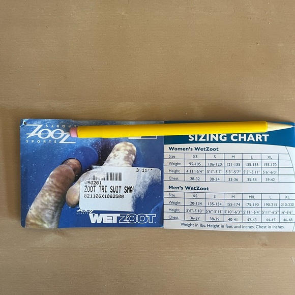 Women’s Zoot sleeveless wetsuit size S - Picture 5 of 5